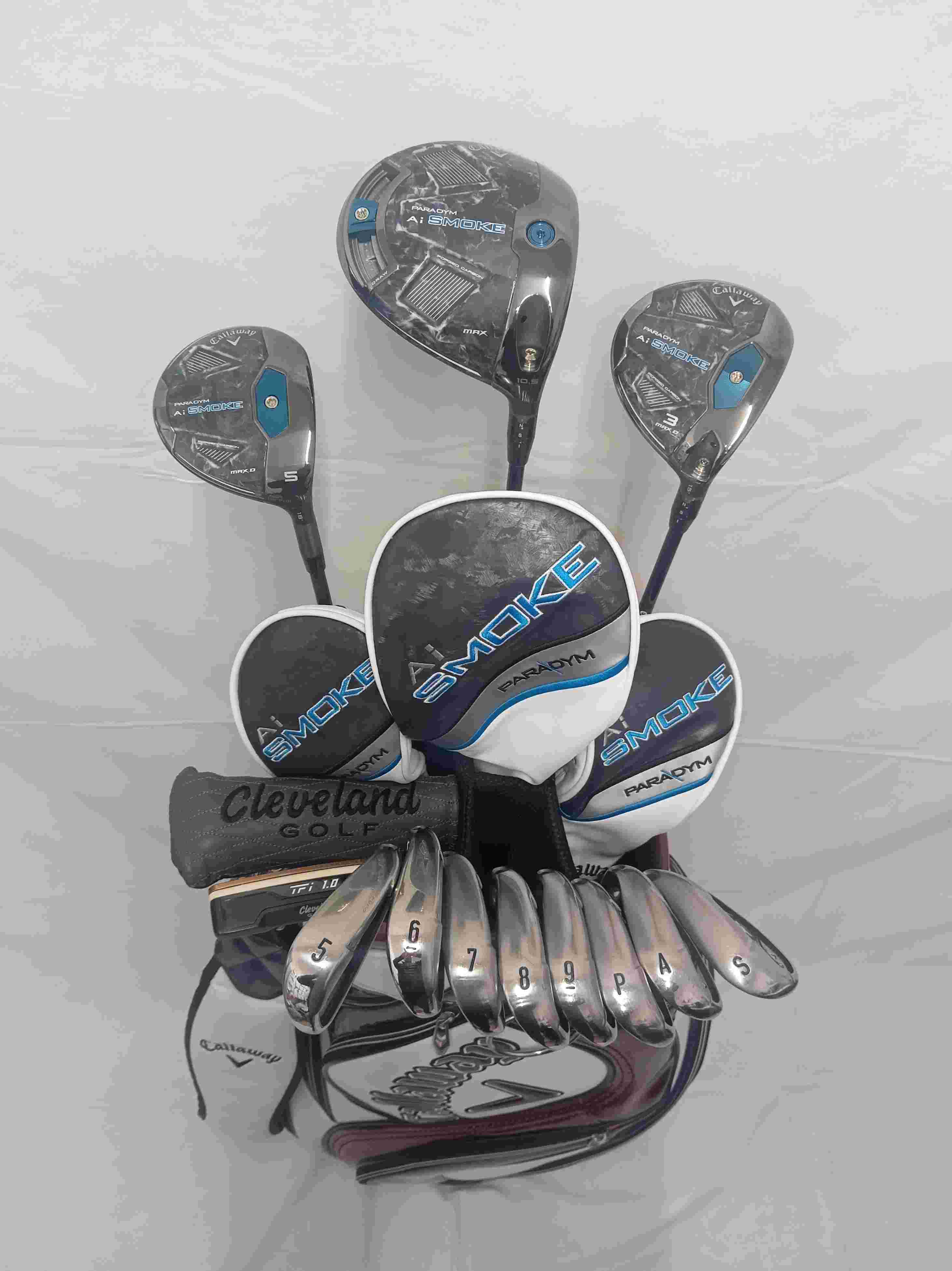 Callaway Paradym Ai Smoke rental golf set